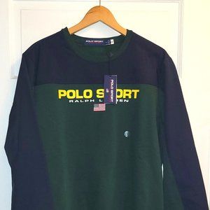 POLO Sport Crew Neck Sweatshirt Size M BNWT $148